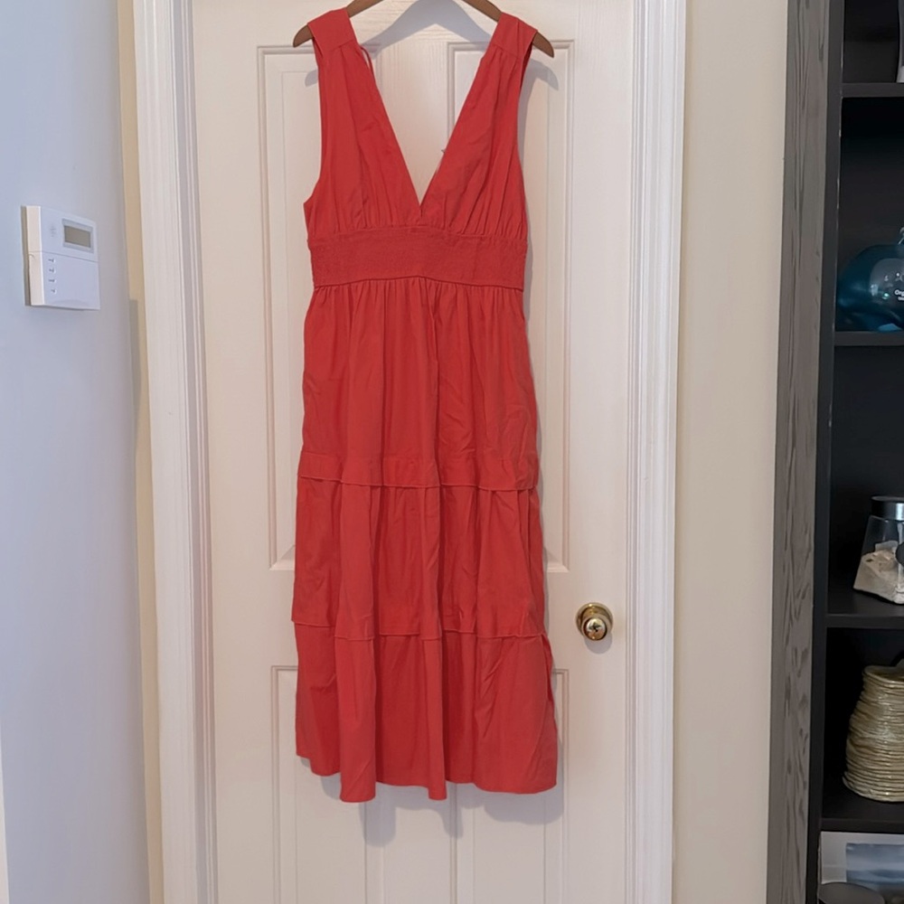 Abercrombie & Fitch Red Maxi Dress